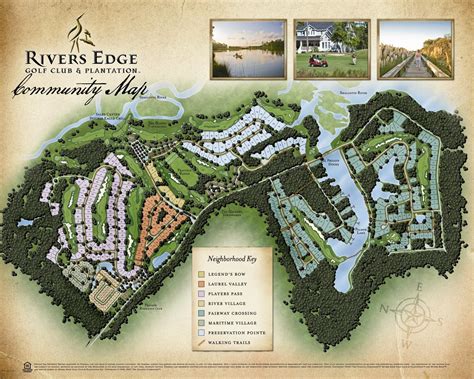 Homes for Sale Rivers Edge Golf Club and Plantation - Rivers Edge Plantation MAP