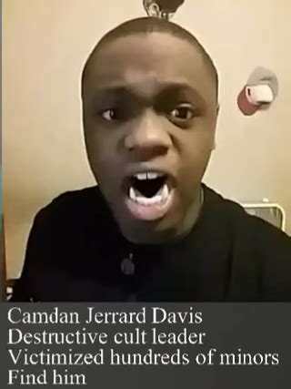 Camdan Jerrard Davis With Fangs | Camdan Jerrard Davis | Know Your Meme