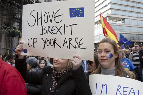 21 Very British Signs From The Massive Protest Against Brexit