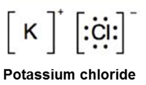 Potassium Chloride Lewis Dot Structure