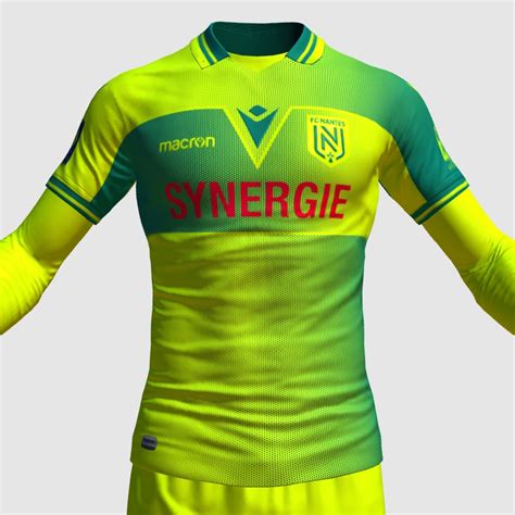 FC Nantes Home Kit - FIFA 23 Kit Creator Showcase