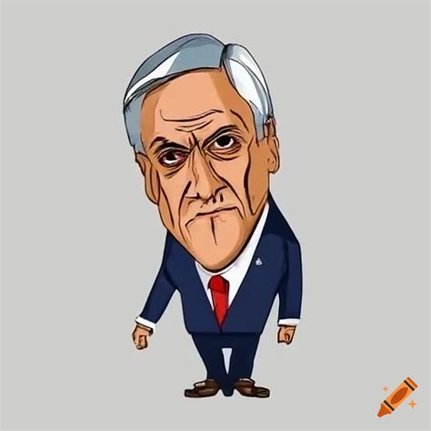 Image of president sebastián piñera shouting on Craiyon