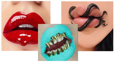 Pucker Up With These Killer Halloween Lip Looks