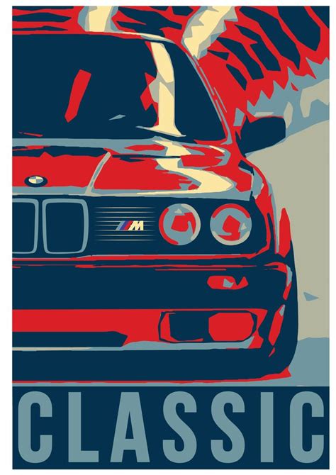 E30 POSTER | Bmw oldtimer, Autos und motorräder, Oldtimer