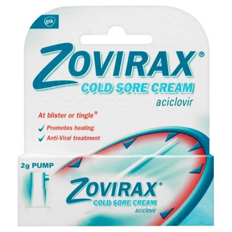 Buy Zovirax Cold Sore Cream Online | My Pharmacy UK