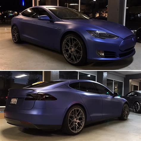 Custom Tesla Cars with Stunning Paint Jobs