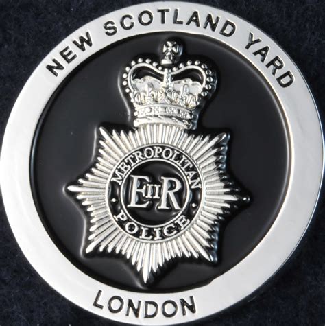 New Scotland Yard Royalty and Specialist Protection | Challengecoins.ca