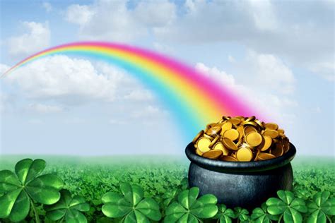 1,800+ Pot Of Gold Rainbow Stock Photos, Pictures & Royalty-Free Images ...