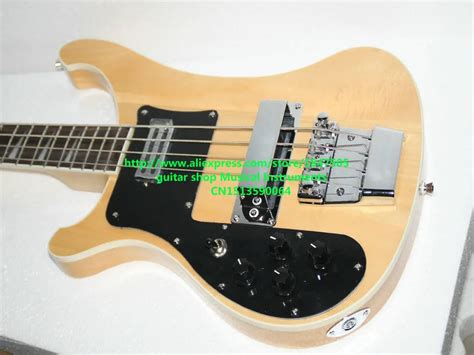 Left Hand Bass guitar 4003 Electric Bass Guitar IN Natural 4 Strings Bass guitar From China Best ...