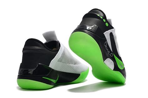 Jayson Tatum Nike Adapt BB White Black Volt Green For Sale – The Sole Line