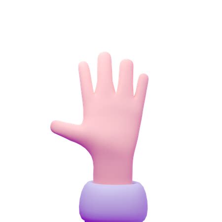 1,068 Hi Gesture 3D Illustrations - Free in PNG, BLEND, glTF - IconScout