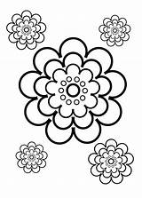 Flowers coloring Pages  ColoringLib sketch template