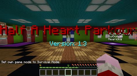 Half A Heart Parkour [1.19] Minecraft Map