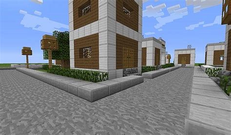 Modern Village Minecraft Project