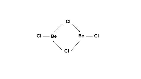 Draw the structure for BeCl2 in a Vapour form b Solid state