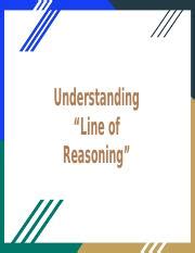 Understanding Line of Reasoning in AP Lang & Comp Rubric | Course Hero