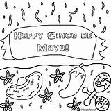 Cinco De Mayo Coloring Pages Printable  Home sketch template