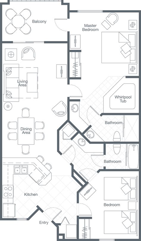 Sheraton Vistana Resort Orlando Floor Plans - floorplans.click