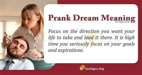 Dream About A Prank - Meaning, Interpretation And Symbolism