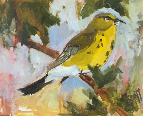 Bird Five Painting by Mary Scott - Fine Art America