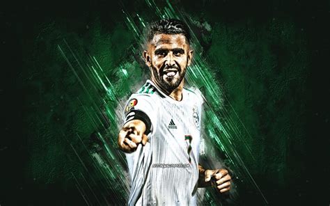 Download wallpapers Riyad Mahrez, Algeria national football team ...