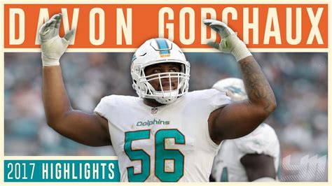 Davon Godchaux Official Rookie Highlights - YouTube