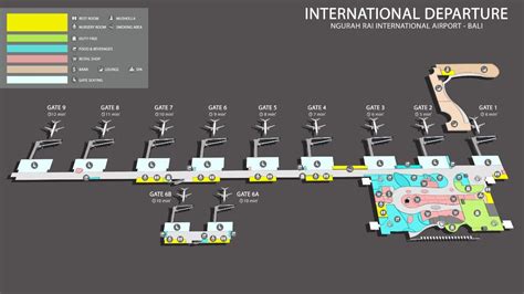 Bali International Airport Map - Devan Fenelia