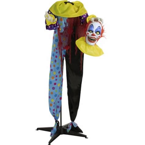 Haunted Hill Farm Animatronic Clown Halloween Decoration, 1 ct - QFC