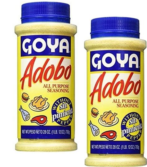 Goya Adobo Seasoning without Pepper - Adobo sin Pimienta 28 oz (2 Pack) | eBay