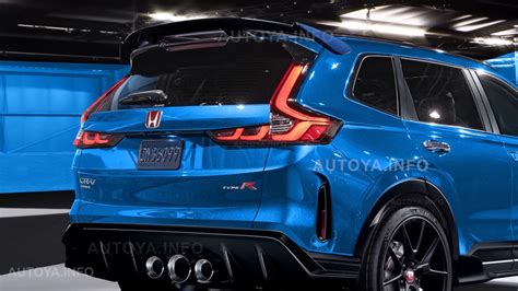 2024 Honda CR-V Type R Digitally Aims for Most Powerful and Fastest SUV Title - autoevolution