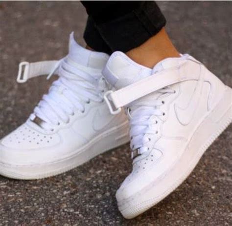 UK Nike Air Force 1 High Top In All White Cheap Hyperfuse 2013 | Fashion and Style | Tips and ...