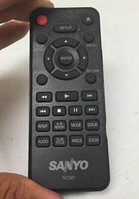 SANYO NC087 DVD Player Remote Control a3d | eBay