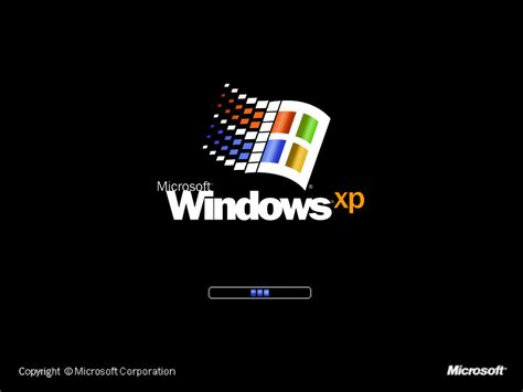 Windows XP Boot Screen with old logo by MalekMasoud on DeviantArt