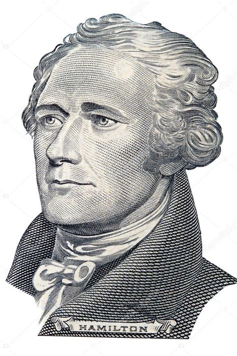 Alexander Hamilton portrait — Stock Photo © ra3rn_ #7923906