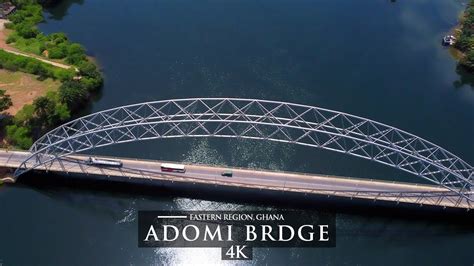 ADOMI BRIDGE - Eastern Region Ghana By Drone [4K] | Ghana's Longest Suspension Bridge - YouTube