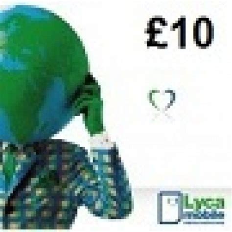 Lycamobile £10 Topup Voucher Recharge