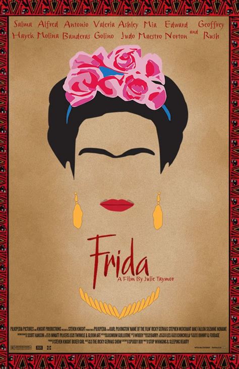 Frida Kahlo Movie Poster on Behance | Movie posters, Movie posters ...