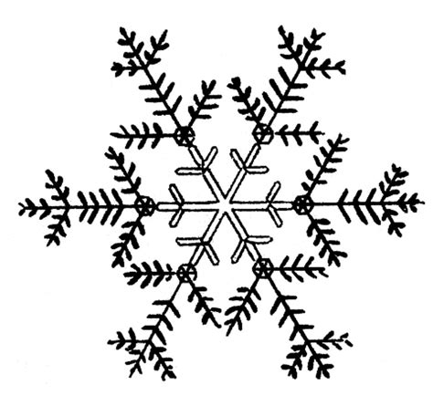 Free Snowflakes Clip Art - The Graphics Fairy