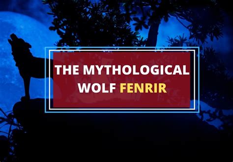 Fenrir in Norse Mythology: The Origins and Significance - Symbol Sage