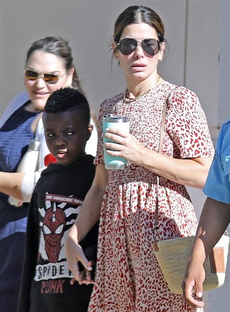 Sandra Bullock and Son Louis Spotted Out in Los Angeles: Photo