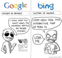 Google vs Bing - Meme Guy