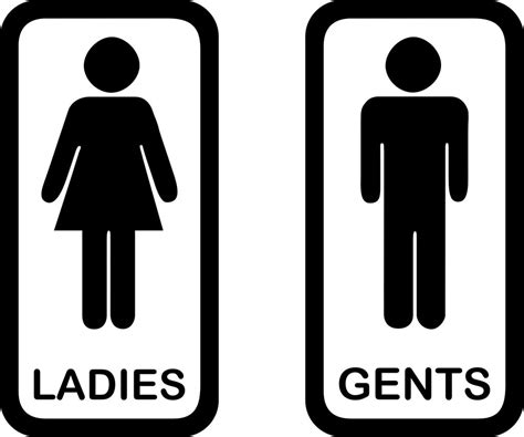 Ladies Jents Toilet Location Pic - ClipArt Best