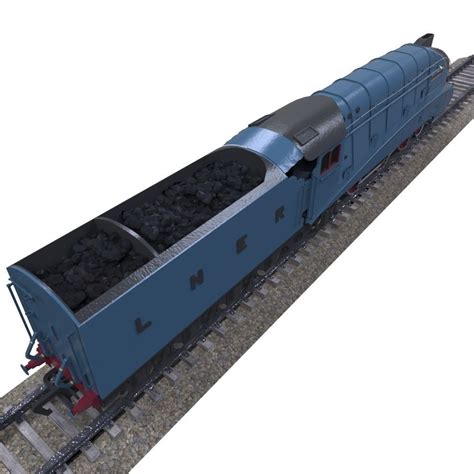 3D model Mallard train VR / AR / low-poly | CGTrader