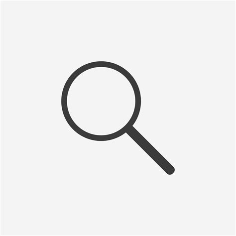 Magnifying glass icon vector. glass, search, magnifier, loupe, find, zoom symbol sign 15397473 ...