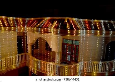 Decorated House Lights Festival Diwali Stock Photo 738644431 | Shutterstock