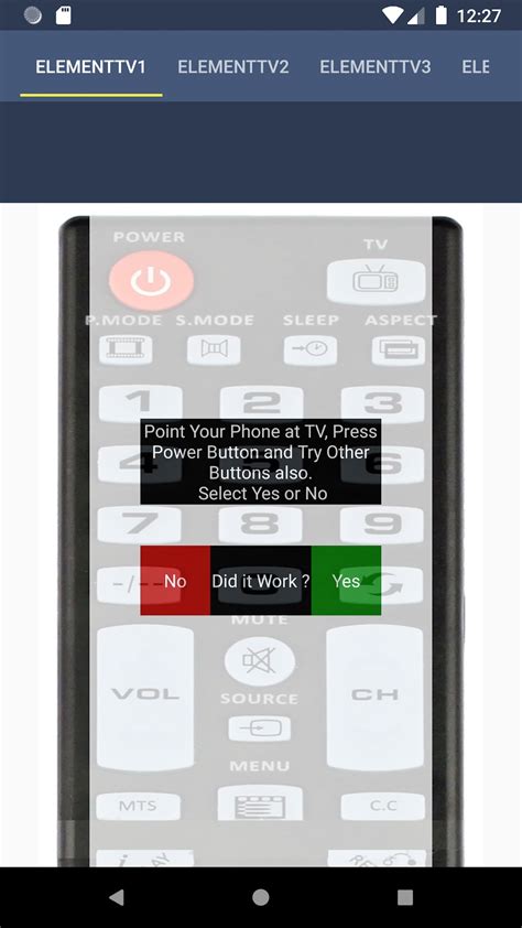 Element TV Remote for Android - Download