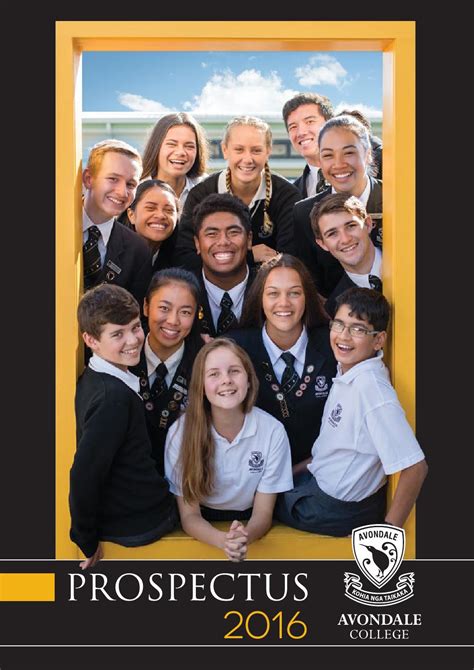 Avondale College Prospectus 2016 by Avondale College NZ - Issuu