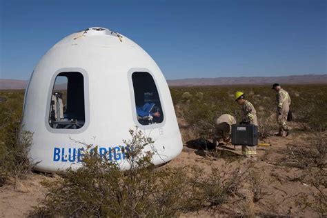 Blue Origin makes first test flight in over a year, tests new Crew Capsule