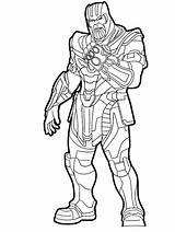 Thanos coloring pages  Avengers Coloring sketch template