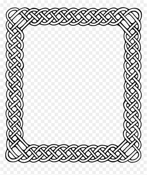 Celtic Knot Border, HD Png Download - vhv